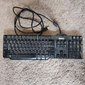 Dell Computer Keyboard Model SK-8115 Black